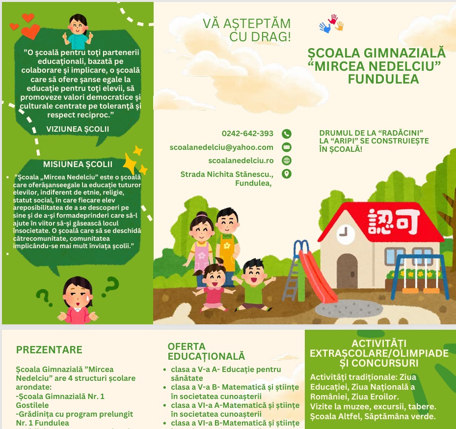 Pliant scoala 2026 - 2027